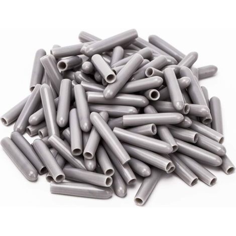 Kit de 100 embouts de réparation pour grille de lave-vaisselle, antirouille, gris (1/5)