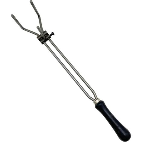 Pinze da scavo, supporto per forno di fusione, pinze, strumento per la lavorazione di metalli non ferrosi, facili da usare, oro, argento, taglia M (1/5)