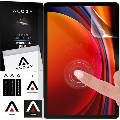Pellicola protettiva in idrogel Alogy per tablet Samsung Galaxy Tab S7+/S8+/S9+/S7 FE 12.4” (1/4)