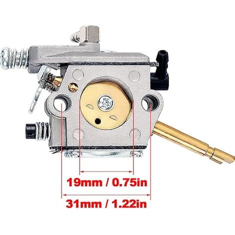 Carburateur Compatible pour Stihl FS160 FS220 FS180 FS280 FR220 débroussailleuse à Cordes remplace pour Zama C15-51 C1S-S3G avec Filtre à air Bougie d'allumage Ligne de Carburant (1/5)