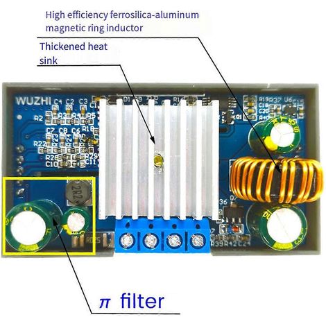CNC DC Buck-Boost-Wandler 4A Einstellbares geregeltes Netzteil-- (1/5)