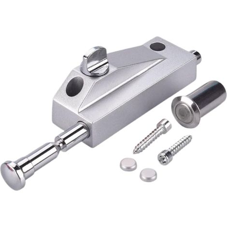 Verrou de sol en alliage de zinc pour porte, 8 mm d'épaisseur (1/5)