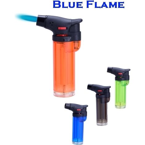 Torcia/Minitorcia/Bruciatore/Accendino a gas ricaricabile - Mod. Bluflame