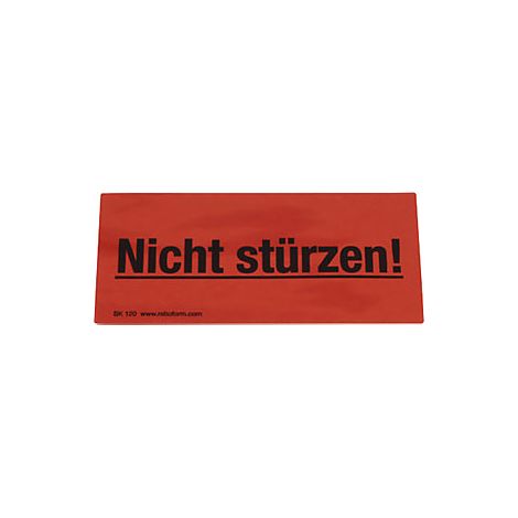 ratioform  Etichette segnaletiche  stampa Nicht stürzen  conf