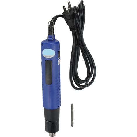 Electric Screwdriver Semi Automatic Adjustable Torsion 850rpm US Plug 100‑240V for 2‑6mm Screw