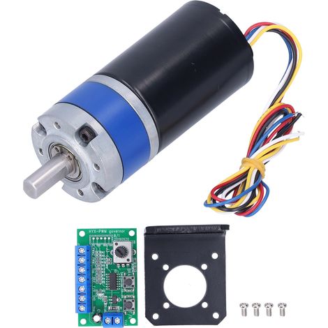 DC24V Getriebemotor, bürstenlos, Drehzahlreduzierung, Spule aus reinem Kupfer mit Steuerung CM36-3650, 120 U/min (1/5)
