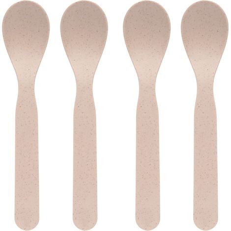 Couverts pour enfants Set de cuillères pour enfants 4 pièces sans BPA Spoon Set 4 pcs PP Cellulose Uni powder pink (1/4)