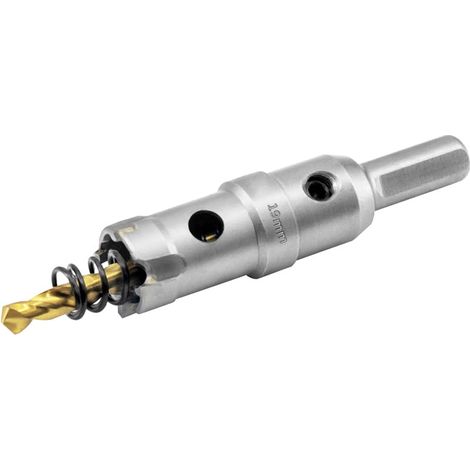 19mm Scie Cloche de TCT Carbure en Métal, Tungstène Foret Trépans pour Métal, l'acier inoxydable, fonte, fer, Aluminium, laiton et plastique (1/5)