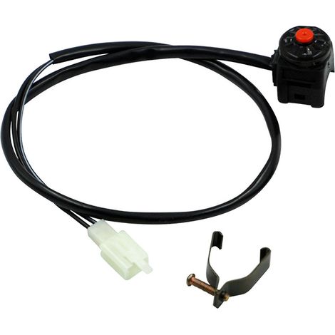 Interrupteur universel 7/8" 12V pour motos, mini-motos et scooters (1/4)