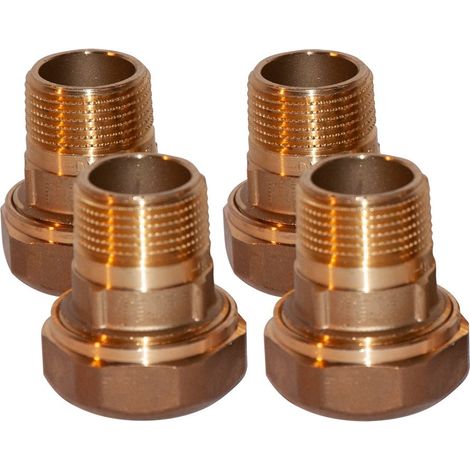Novelan Übergangsverschraubung ÜG HVLD 1", für hydraulische Verbindungsleitungen