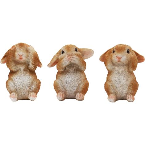 Mini décorations de Pâques, décorations de lapins, décorations cadeaux (1/5)
