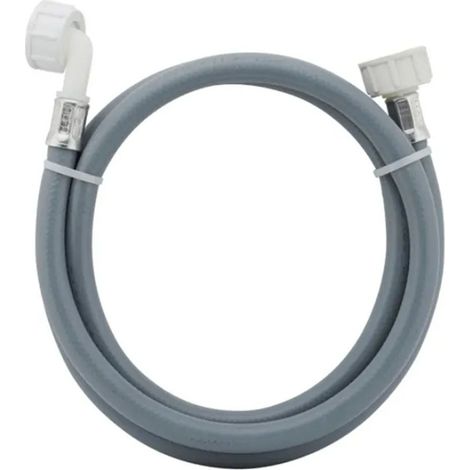 Ersatzteil - SOS Accessoire Tuyau d'arrivée d'eau universel avec raccords droit x coudé (L5000mm 3/4 F x 3/4 C) pour Lave-linge TOUTES MARQUES 3666356130388 -  - SIEMENS