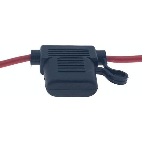 Porte-fusible étanche pour voitures et motos, porte-fusible de taille moyenne avec fil (1/4)