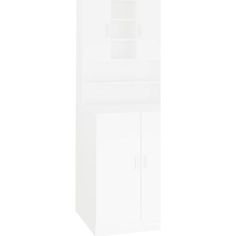 Maison Exclusive - Mobile per Lavatrice Bianco