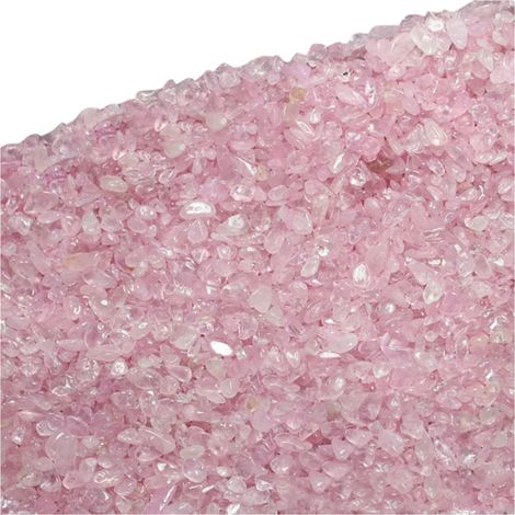 Graviers - Pierres Polies Naturelles en Quartz Rose - Décoration Jardin Plantes et Aquarium - 500 g (1/5)