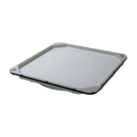 KESSEL Abdeckplatte 83052 tagwasserdicht, Klasse A 15, befliesbar, steingrau