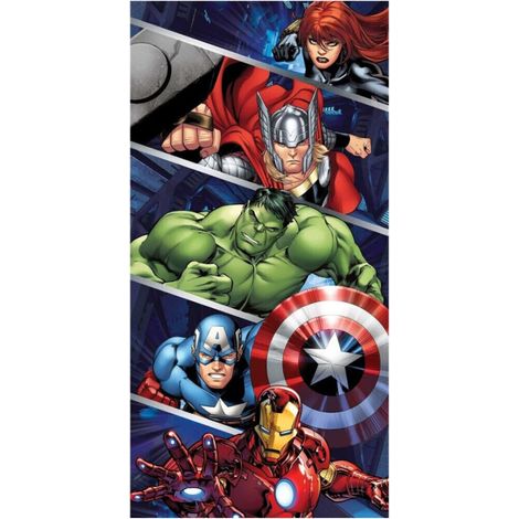Serviette De Plage - Les Avengers - 70x140 cm