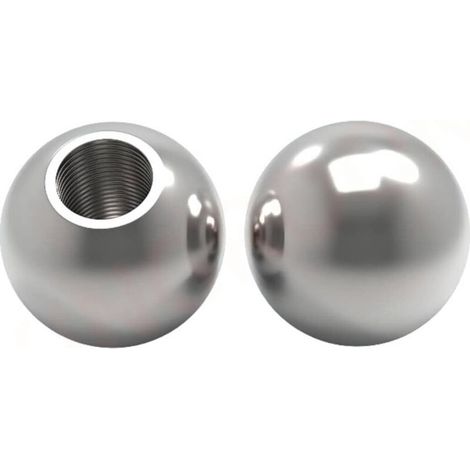 20 billes en acier filetées , billes en acier chromé de remplacement de 10 mm , filetage M4 pour système de rotule magnétique pour imprimante 3D Kossel K800