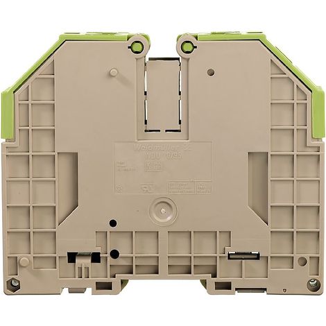 Bloc de jonction de traversée Weidmuller WDU, 95mm², A visser, Marron ( Prix pour 1 )