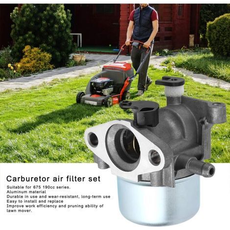 Kit De Filtre à Air D'assemblage De Carburateur Pour Tondeuse à Gazon 675 190cc 799868, Accessoire De Pièces De Rechange De Rechange Pour des Performances Et une Efficacité Améliorées (1/5)