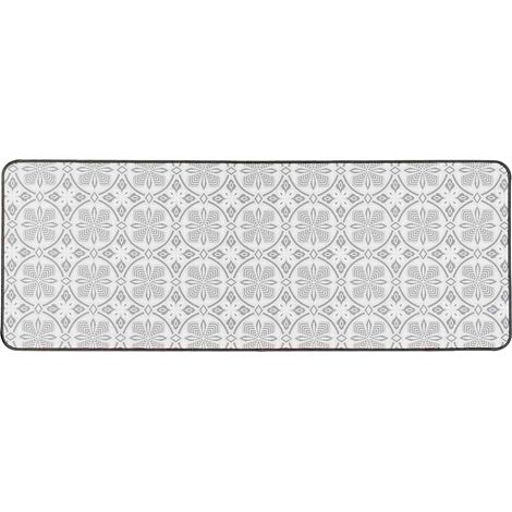 Tapis Déco Imprimé "Joan" 45x120cm Naturel (1/4)