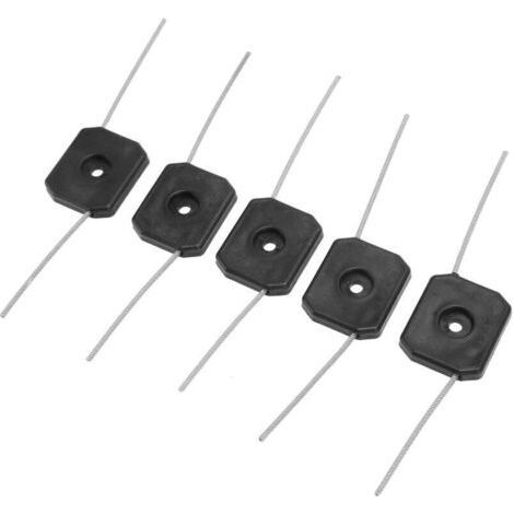 Trimmer Head, 5 Pieces Efficient Plastic Wire Trimmer Head for Garden (1/4)