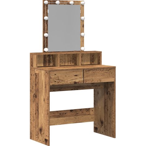 Coiffeuse，Table de maquillage Bois Ancien 80 x 41 x 144,5 cm Bois d'ingénierie CFW338487 (1/5)