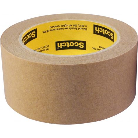 SCOTCH - Nastro da imballaggio - Adesivo - Molto resistente - 48 mm x 50 m - Kraft (1/3)