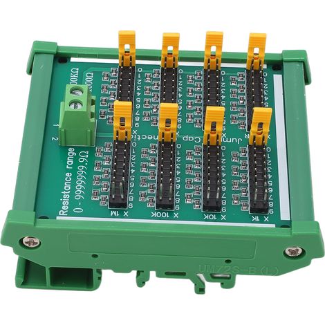 Carte de résistances CMS programmables et ajustables de 0 à 9999999,9 Ω avec moteur pas à pas de 0,1 Ω, compatible avec Arduino, UNO, MEGA et automates programmables avec rails. (1/5)