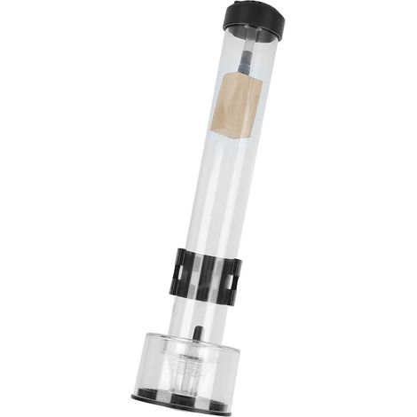 Séparateur d'écumeur de protéines acrylique pour nano bac à crevettes 26,5 cm filtre aquarium élevage poissons 1 pièce (1/5)