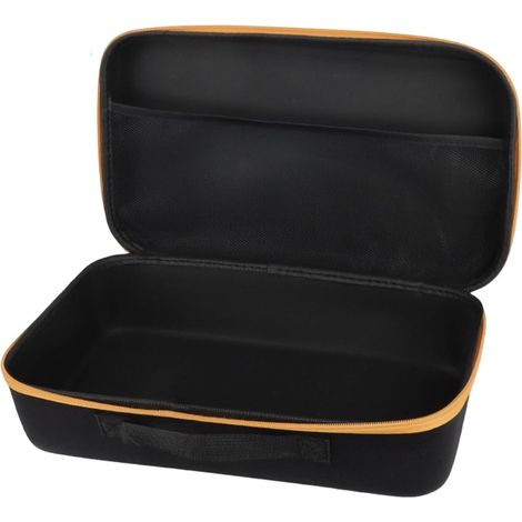 Sacoche à outils robuste, idée cadeau, support portable, étui à perceuse, organiseur pour accessoires supplémentaires, finition orange (1/5)