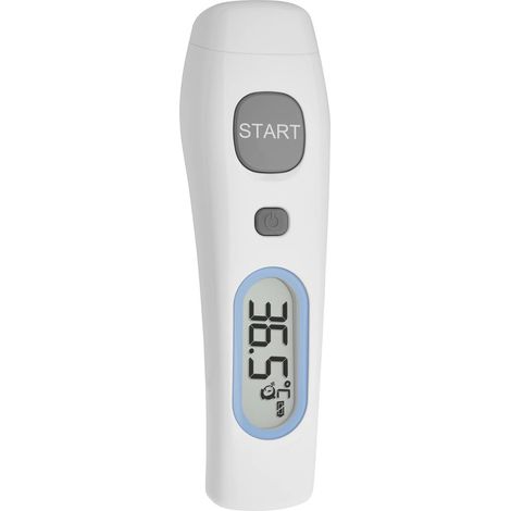 [NEUWERTIG] B-Ware Tfa Dostmann Fieberthermometer Infrarot Thermometer Körpertemperatur Weiß Stirn