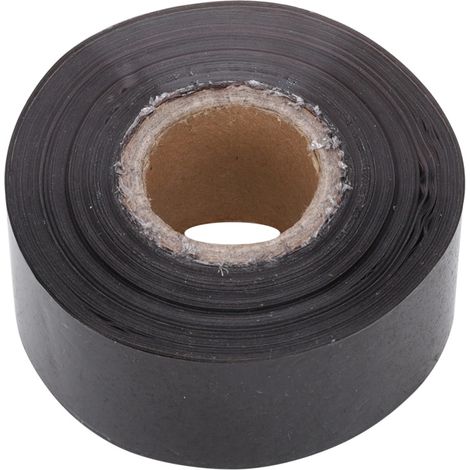Lámina de aluminio para estampado en caliente, 3 cm de ancho, rollo de 120 m, color negro.