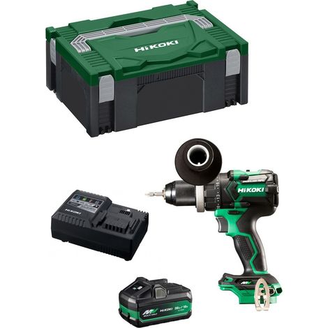 Bohrschrauber HIKOKI DS36DCB1X (1 x 4,0Ah/8,0Ah + UC18YSL3 + Koffer HSC II)