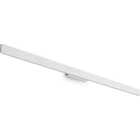Applique Da Parete Contemporaneo Linea Alluminio Bianco Led 23W 3000K Ip54