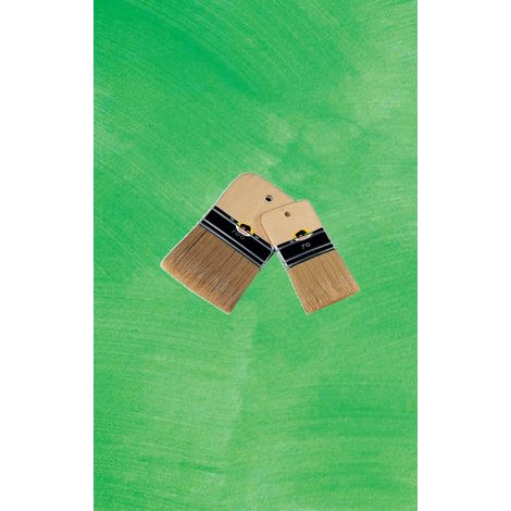 Pinceau à éclats pour glacis S.522S 100 mm manche en bois 2522S100 PINCEAUX EN POIRE DE SANGLIER