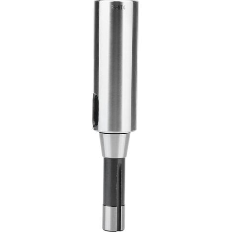 R8-Spindel auf MT4-Dorn-Morsekonus-Adapter, Spindeladapter aus legiertem Stahl mit flacher Oberfläche (1/5)