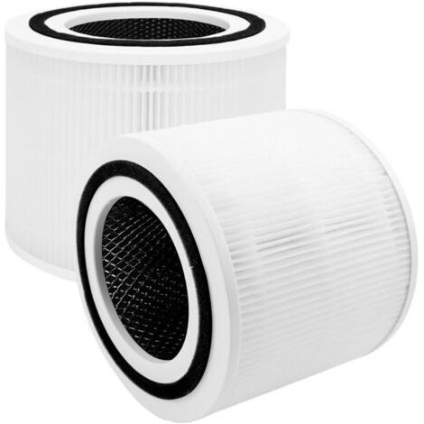 Set of 2 Air Purifier Filter for LEVOIT Core 200S, H13 Replacement Filter for LEVOIT Core 200S, Core 200S-RF Air Purifier. High-Efficiency Activated Carbon