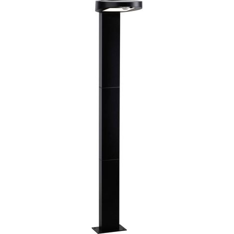 Paulmann – Lampadaire d'extérieur solaire 94249 – Détecteur de mouvement – Indice de protection IP44 – 1.2 W blanc chaud – Métal anthracite (1/8)