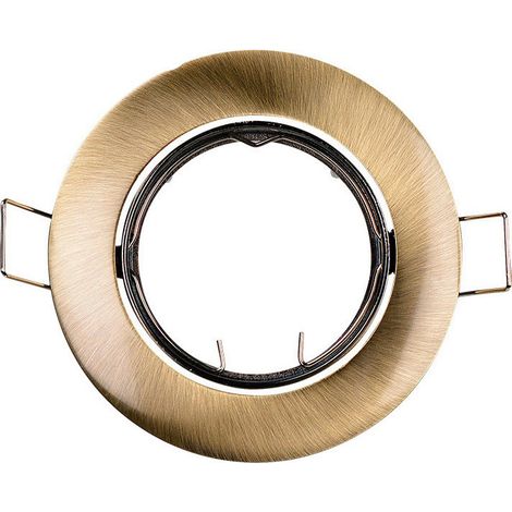 ARO HALOGENO METALICO. OSCILANTE. COLOR ORO V (1/3)