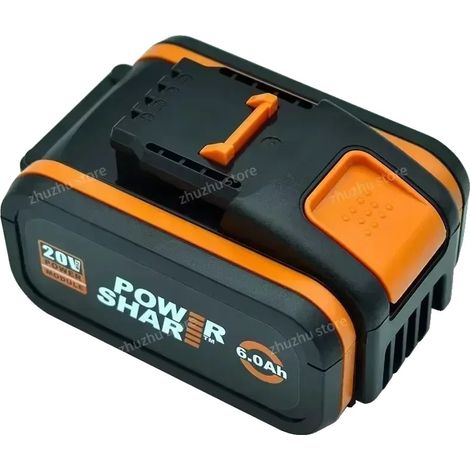 Batterie rechargeable, capacité de 6000 mAh, compatible avec les outils Worx, Worx 6AhX1 (1/2)