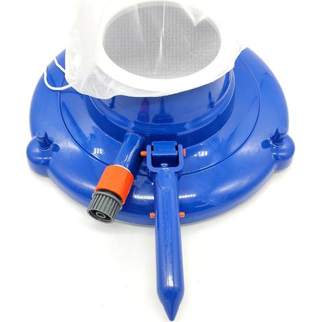 Pool Cleaning Maintenance Kit, Portable Pool Vacuum, Pond Vacuum, Pool Cleaning Set, for cleaning the pond fountain from leaves, dirt. (blue) (1/5)