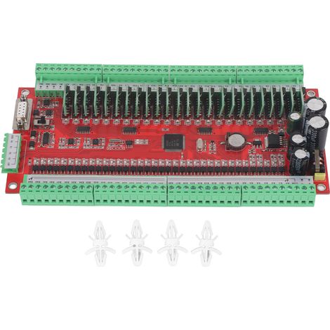 Panneau de commande industriel PLC, plaque de contrôleur Programmable analogique FX2N-60MT DC 24V (1/5)