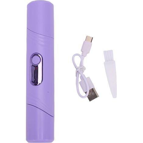 Tondeuse électrique 2 en 1 pour Hommes et Femmes avec Double Tête, épilation Longue et Courte, Tête Arrondie, Batterie Lithium-ion Portable (1/5)