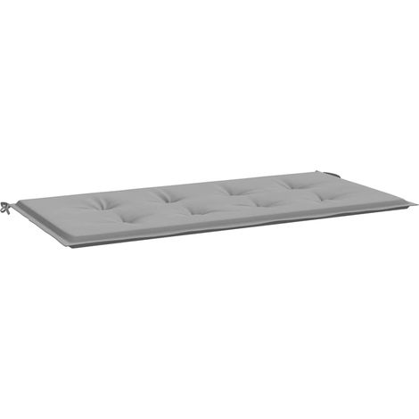 Maison Exclusive - Cuscino per Panca Grigia 120x50x4 cm in Tessuto Oxford