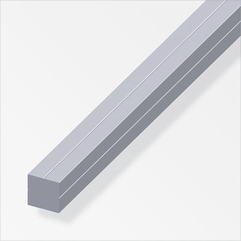 alfer Quadratstange 7,5 x 7,5 x 1000 mm Aluminium Vierkant Stange Quadrat