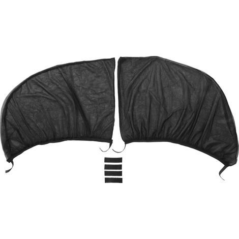 2Pcs Moustiquaire de Fenêtre Arrière Voiture avec Protection UV Anti-Moustiques (Pour Berline) (1/5)