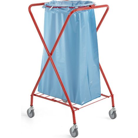 Pattumiera Dust rossa da 120 Lt.