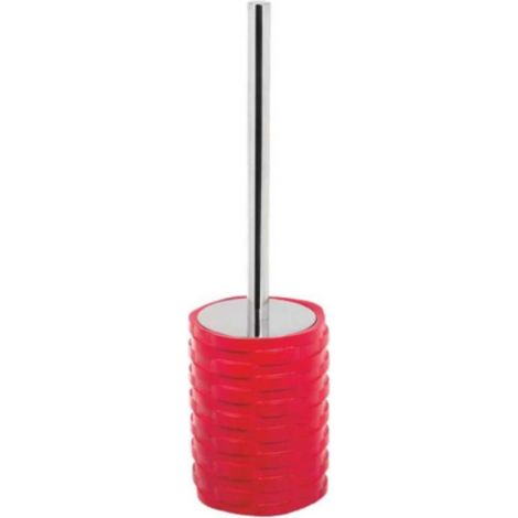 METAFORM - PORTA SCOPINO PER WC LINEA MOSES - COLORE ROSSO