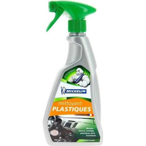 Limpiador de pl谩sticos MICHELIN spray 500 ml protege de los UV y restaura el brillo